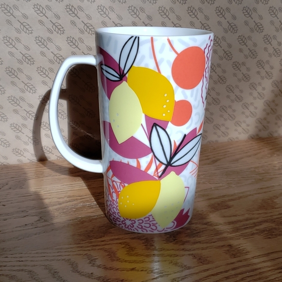 Starbucks, Flowers and Lemons Mug - Picture 2 of 5